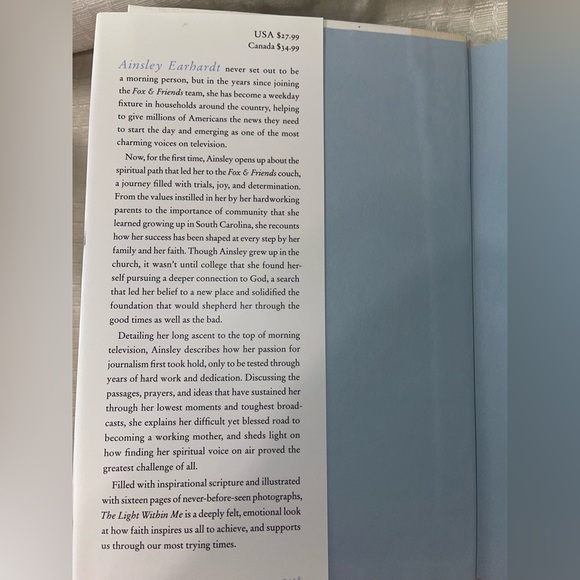 'EUC The Light Within Me' Inspirational Memoir - White Cover - Picture 3 of 6